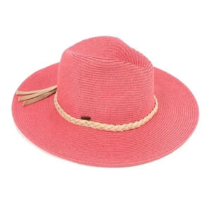 NEW! C.C. Brand Brim Straw Beach‎ Hat